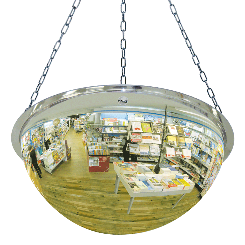 hemispheric mirrors 1/2 sphere