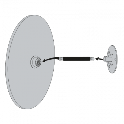 Security surveillance mirrors standard format